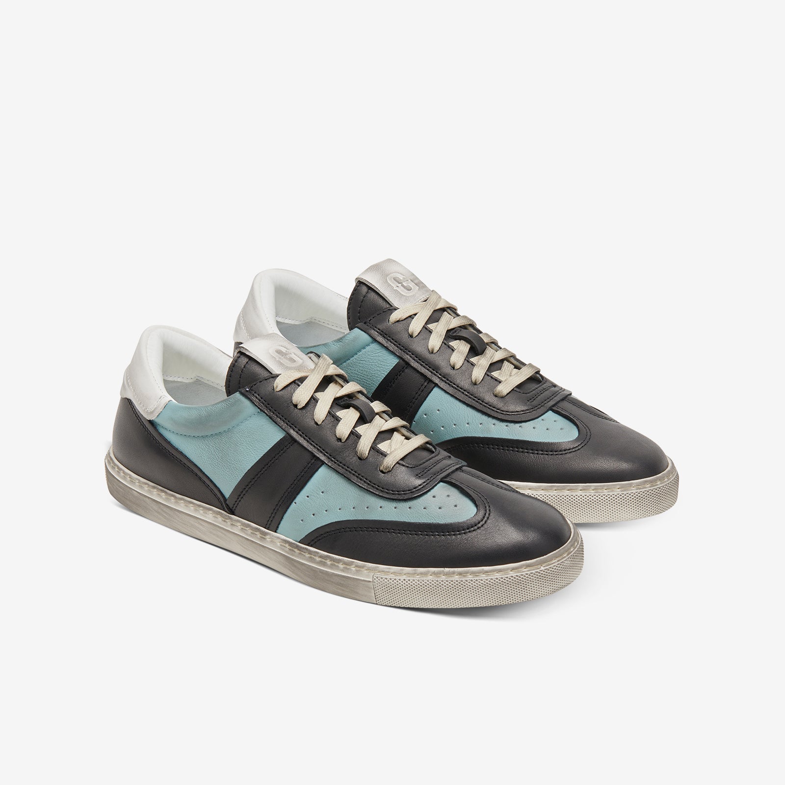 Greats - The Charlie Distressed - Blue Multi - Men's Shoe – GREATS
