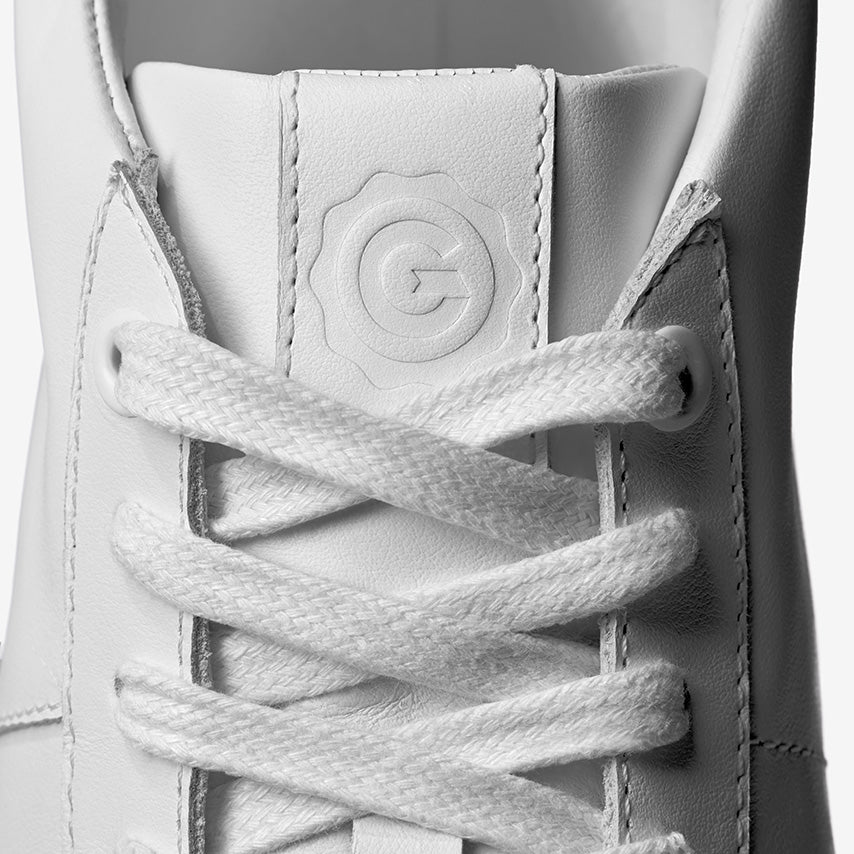 GREATS - The Royale High - Blanco Leather - Men's Shoe